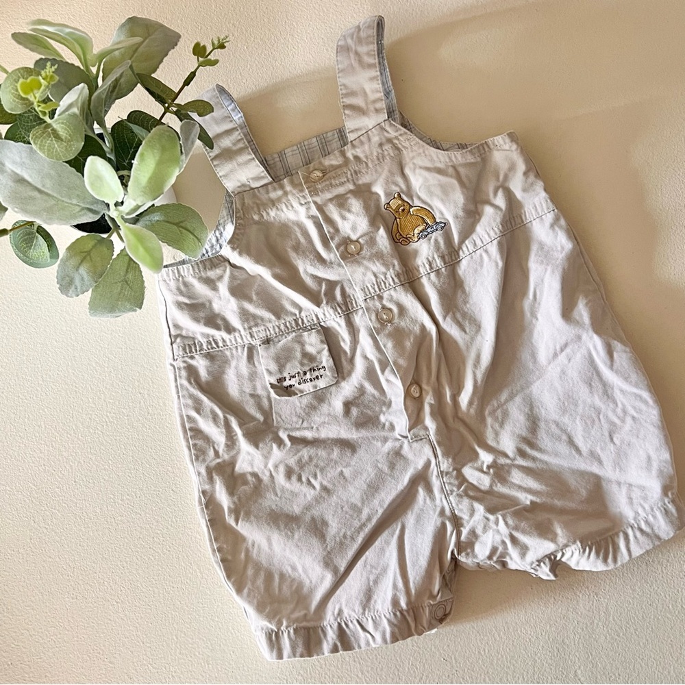 Classic Pooh overalls